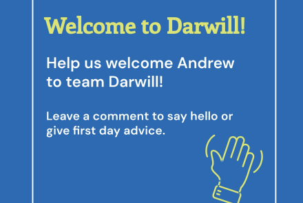 Welcome, Andrew L.