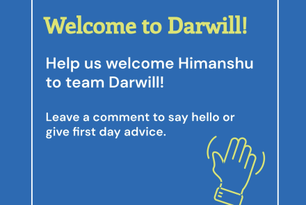 Welcome, Himanshu!